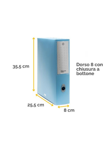 SCATOLA PROGETTO HOLOS D8 AZZURRO