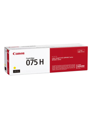 Canon 075 H cartuccia toner 1 pz Originale Giallo