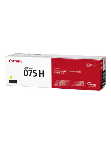 Canon 075 H cartuccia toner 1 pz Originale Giallo