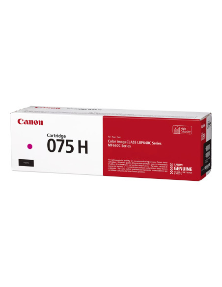 Canon 075 H cartuccia toner 1 pz Originale Magenta