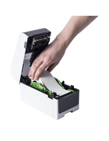 Brother TD-2320D300 stampante per etichette (CD) Termica diretta 300 x 300 DPI 152 mm/s Cablato Collegamento ethernet LAN