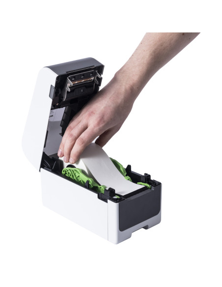 Brother TD-2320D300 stampante per etichette (CD) Termica diretta 300 x 300 DPI 152 mm/s Cablato Collegamento ethernet LAN