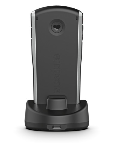 Emporia SIMPLICITY 5,08 cm (2") 94 g Nero, Argento