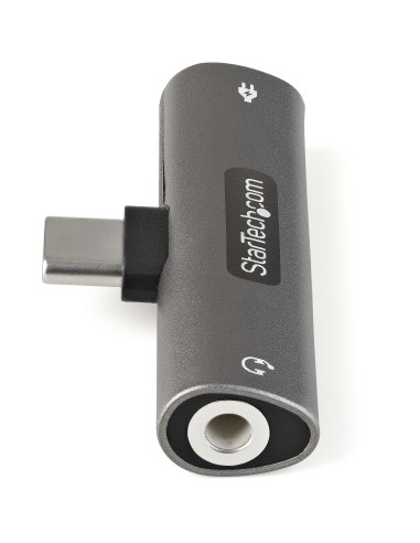 StarTech.com Adattatore USB C Jack audio - Caricatore USB-C e Adattatore cuffie /spinotto audio 3.5mm. Caricabatterie USB Type-C