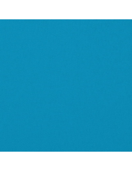 Cuscino Rotondo Blu Chiaro Ø 60x11 cm in Tessuto Oxford