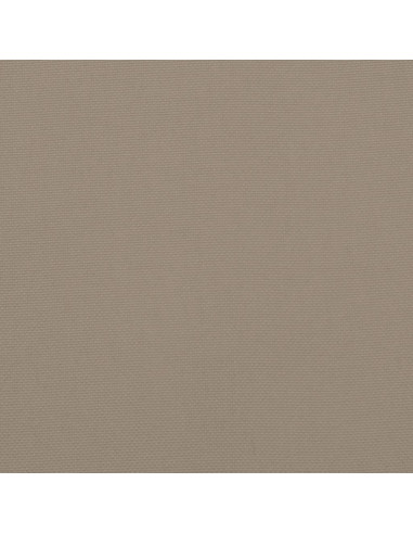 Cuscino Rotondo Tortora Ø 60x11 cm in Tessuto Oxford