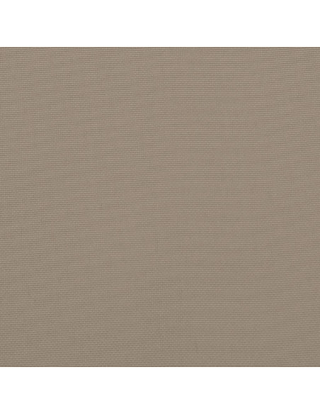 Cuscino Rotondo Tortora Ø 60x11 cm in Tessuto Oxford