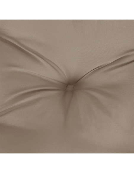 Cuscino Rotondo Tortora Ø 100x11 cm in Tessuto Oxford