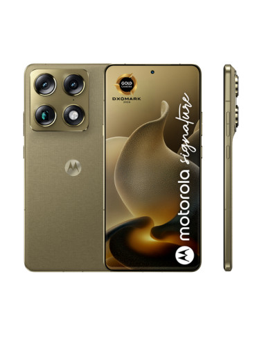 Motorola signature 17,2 cm (6.78") Doppia SIM Android 16.0 5G USB tipo-C 16 GB 512 GB 5200 mAh Oro