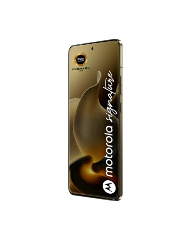 Motorola signature 17,2 cm (6.78") Doppia SIM Android 16.0 5G USB tipo-C 16 GB 512 GB 5200 mAh Oro