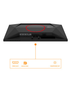 AOC G4 24G4ZRE Monitor PC 60,5 cm (23.8") 1920 x 1080 Pixel Full HD LED Nero, Rosso 2