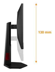 AOC G4 24G4ZR Monitor PC 60,5 cm (23.8") 1920 x 1080 Pixel Full HD LED Nero, Rosso 2