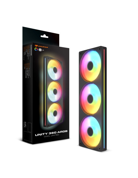 COUGAR CF-UN360RB-RGB Case per computer Ventilatore 12 cm Nero
