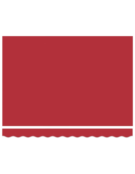 Tenda Retrattile Rosso 350 x 250 cm Poliestere e Acciaio