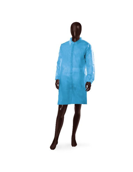 CF50 CAMICI VELKRO 30 AZZURRO 3XL
