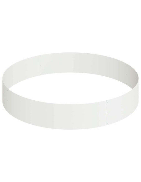 Vaso da giardino Bianco 120 x 120 x 20 cm