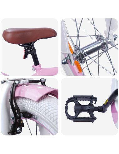 Bicicletta per Bambini 18 Pollici per bambini dai 5 ai 7 anni