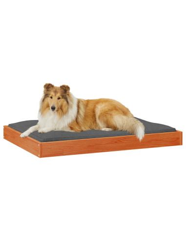 Letto per Cani Marrone cerato 101,5 x 74 x 9 cm