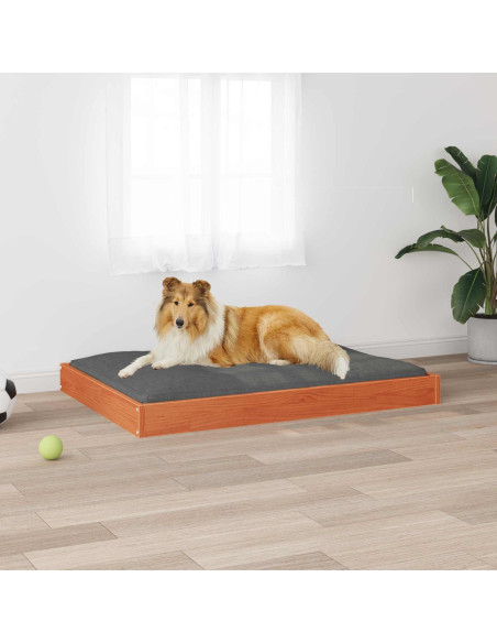 Letto per Cani Marrone cerato 101,5 x 74 x 9 cm