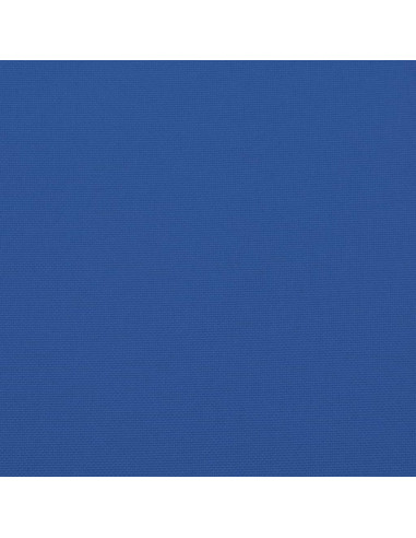 Cuscino Rotondo Blu Reale Ø 60x11 cm in Tessuto Oxford