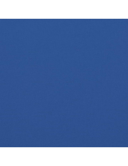 Cuscino Rotondo Blu Reale Ø 60x11 cm in Tessuto Oxford