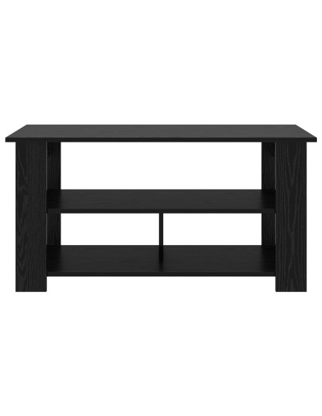 Supporto TV Rovere Nero 100 x 40 x 50 cm