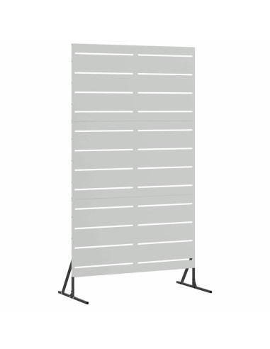 Schermo per Privacy Grigio 100 x 50 x 180 cm Acciaio
