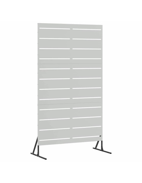 Schermo per Privacy Grigio 100 x 50 x 180 cm Acciaio