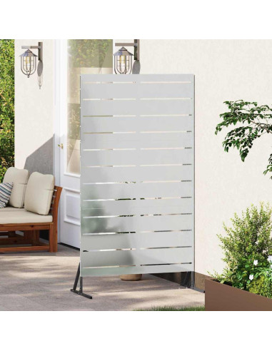 Schermo per Privacy Grigio 100 x 50 x 180 cm Acciaio