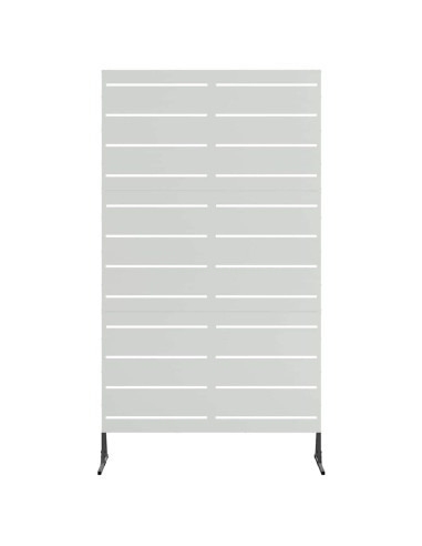 Schermo per Privacy Grigio 100 x 50 x 180 cm Acciaio