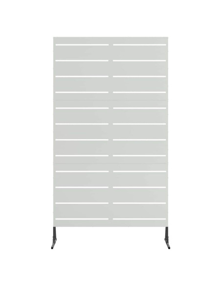 Schermo per Privacy Grigio 100 x 50 x 180 cm Acciaio