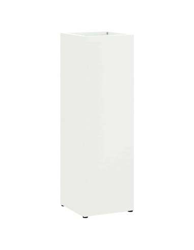 Supporto per Ombrellone Bianco 15,5 x 15,5 x 49 cm Metallo