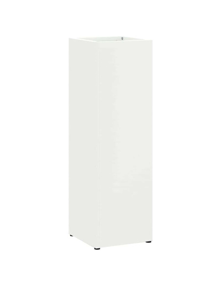 Supporto per Ombrellone Bianco 15,5 x 15,5 x 49 cm Metallo