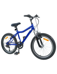 Bicicletta per Bambini 24 Pollici 6-Speed per 8-12 anni 2