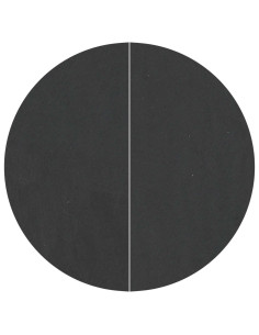 Telo per Fondo Piscina Nero Ø 244 cm Tessuto Non Tessuto 2