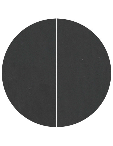 Telo per Fondo Piscina Nero Ø 244 cm Tessuto Non Tessuto