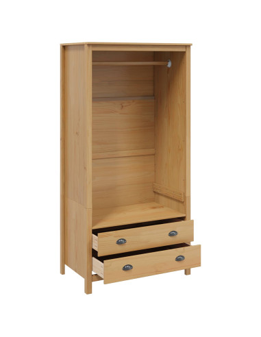 Guardaroba con cassetto Marrone miele 84 x 50 x 170 cm