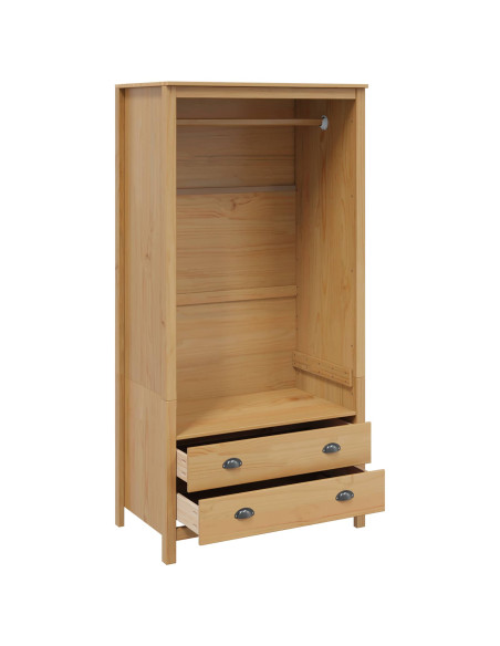Guardaroba con cassetto Marrone miele 84 x 50 x 170 cm