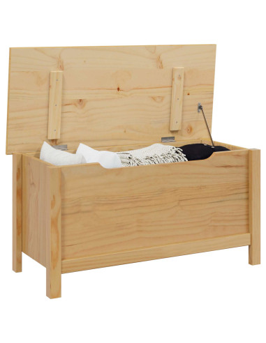 Scatola di Stoccaggio Marrone miele 90 x 40 x 45 cm
