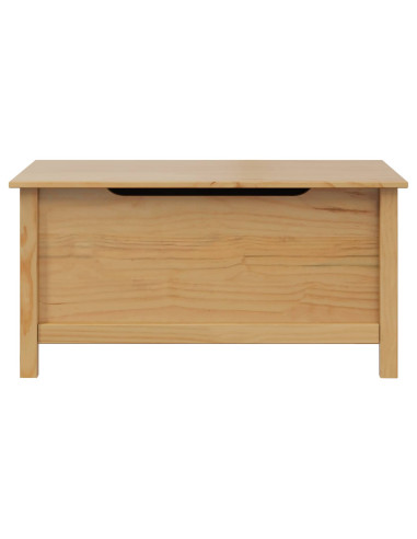 Scatola di Stoccaggio Marrone miele 90 x 40 x 45 cm