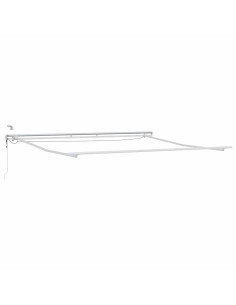 Struttura della tenda Bianco 400 × 350 cm Alluminio 2