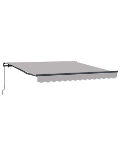 Tenda Retrattile Grigio chiaro 350 x 250 cm 2