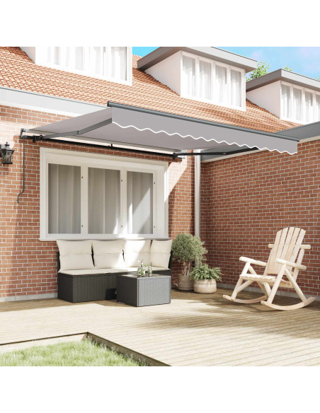 Tenda Retrattile Grigio chiaro 350 x 250 cm