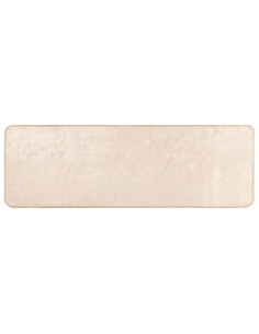 Tappeto Stampa Crema 100 x 50 cm Poliestere e PVC 2