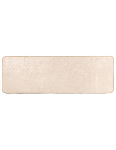 Tappeto Stampa Crema 150 x 50 cm Poliestere e PVC