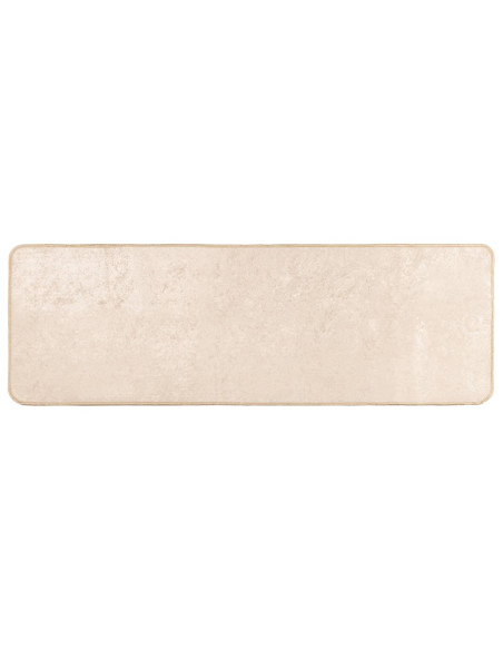 Tappeto Stampa Crema 200 x 50 cm Poliestere e PVC