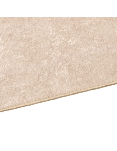 Tappeto Stampa Crema 200 x 50 cm Poliestere e PVC
