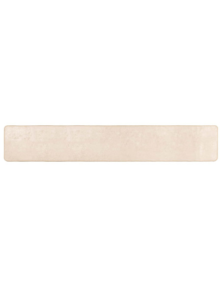 Tappeto Stampa Crema 300 x 50 cm Poliestere e PVC