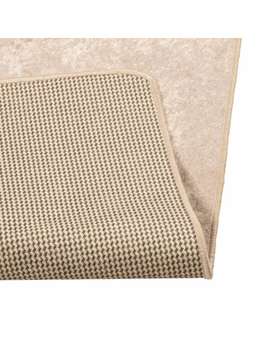 Tappeto Stampa Crema 350 x 50 cm Poliestere e PVC