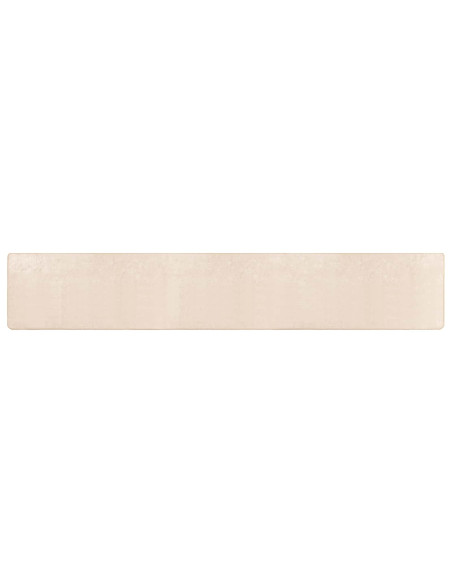 Tappeto Stampa Crema 400 x 50 cm Poliestere e PVC